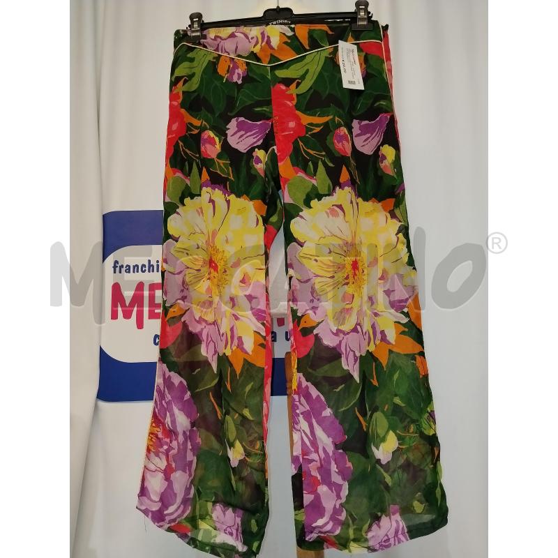 PANTALONE DONNA TWINSET FIORATO | Mercatino dell'Usato Catania stazione centrale 1