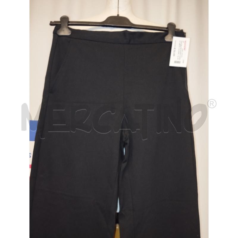 PANTALONE DONNA TWINSET NERO CON PERLINE BIANCHE | Mercatino dell'Usato Catania stazione centrale 2