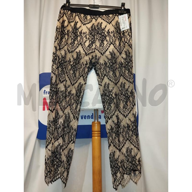 PANTALONE DONNA TWINSET  NERO E BEIGE  | Mercatino dell'Usato Catania stazione centrale 1