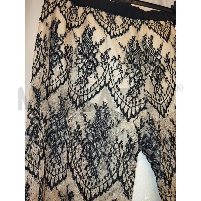 PANTALONE DONNA TWINSET  NERO E BEIGE  | Mercatino dell'Usato Catania stazione centrale 2