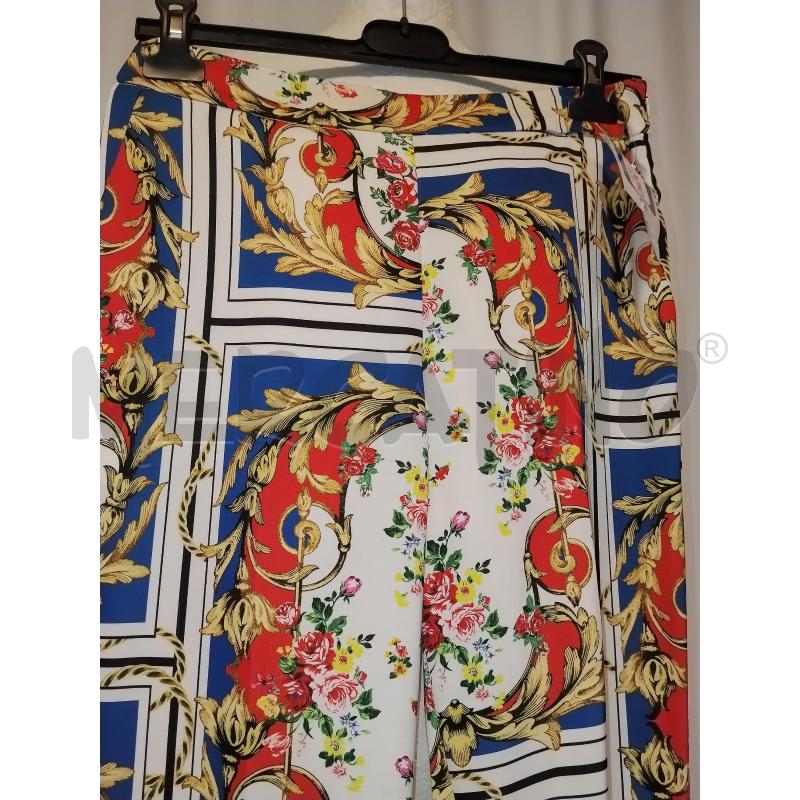 PANTALONE DONNA VICOLO A FANTASIA MULTICOLOR | Mercatino dell'Usato Catania stazione centrale 2