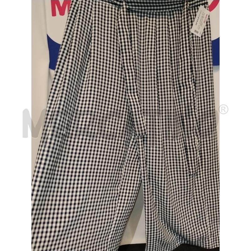 PANTALONE DONNA ZARA A QUADRI BIANCO E NERO | Mercatino dell'Usato Catania stazione centrale 3