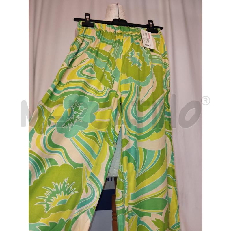 PANTALONE DONNA  PENNY BLACK VERDE E GIALLO | Mercatino dell'Usato Catania stazione centrale 2