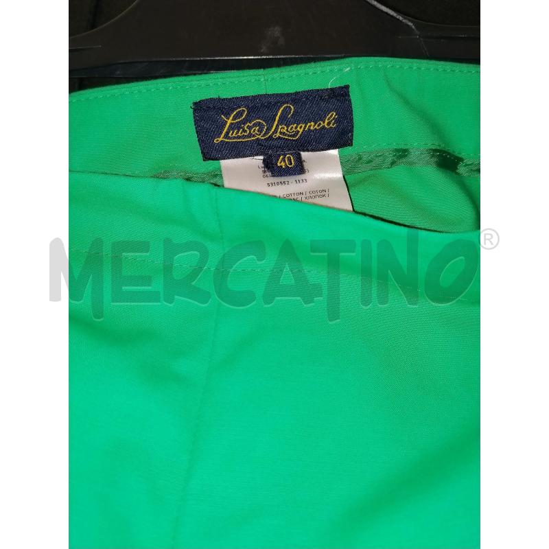 PANTALONE DONNA  VERDI LUISA SPAGNOLI | Mercatino dell'Usato Catania stazione centrale 4