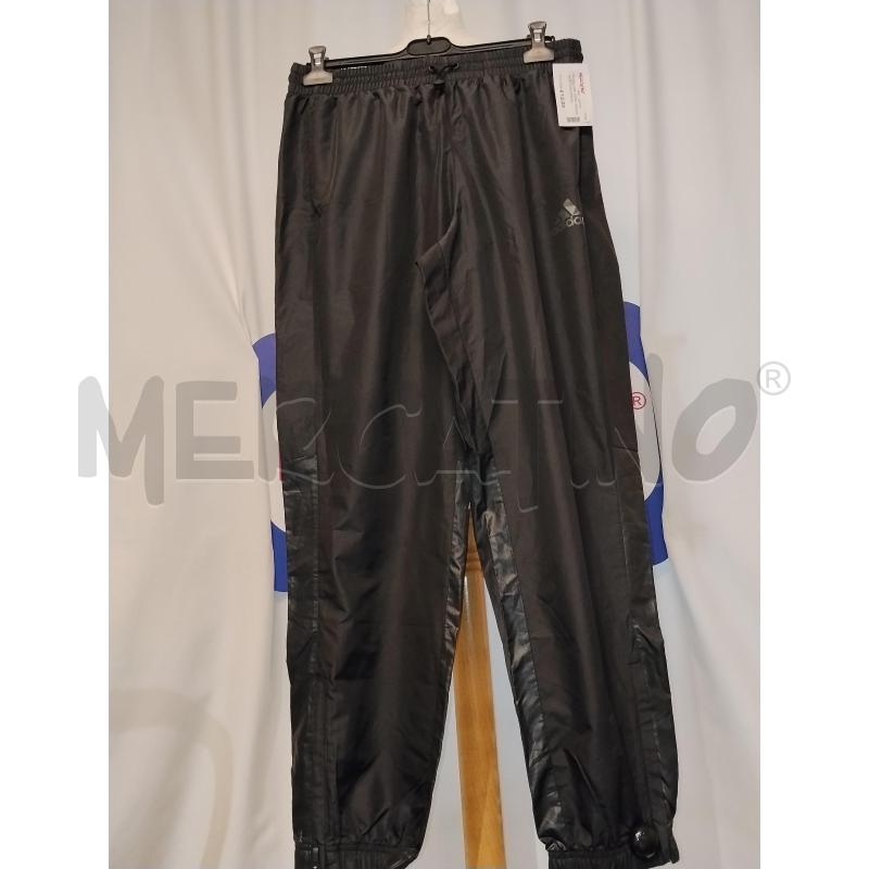PANTALONE UOMO ADIDAS NERO CON STRISCIE BIANCHE | Mercatino dell'Usato Catania stazione centrale 1
