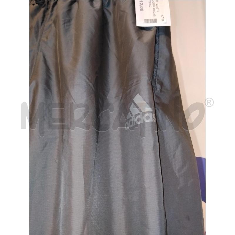 PANTALONE UOMO ADIDAS NERO CON STRISCIE BIANCHE | Mercatino dell'Usato Catania stazione centrale 2