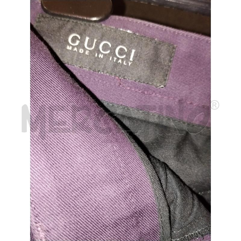 PANTALONE UOMO GUCCI VIOLA | Mercatino dell'Usato Catania stazione centrale 4