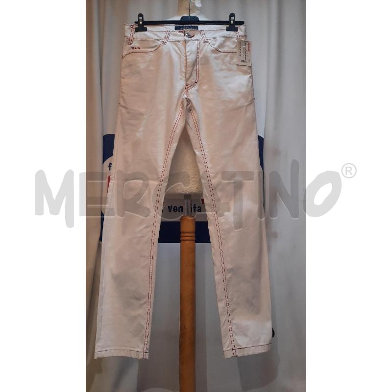 PANTALONE UOMO HARMONT&BLAINE BIANCO | Mercatino dell'Usato Catania stazione centrale 1
