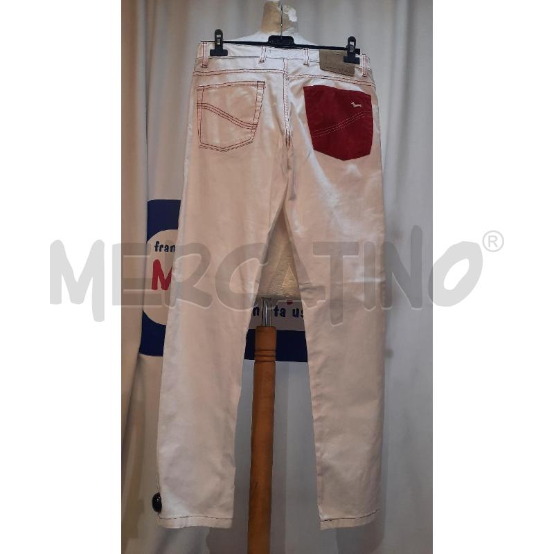 PANTALONE UOMO HARMONT&BLAINE BIANCO | Mercatino dell'Usato Catania stazione centrale 2