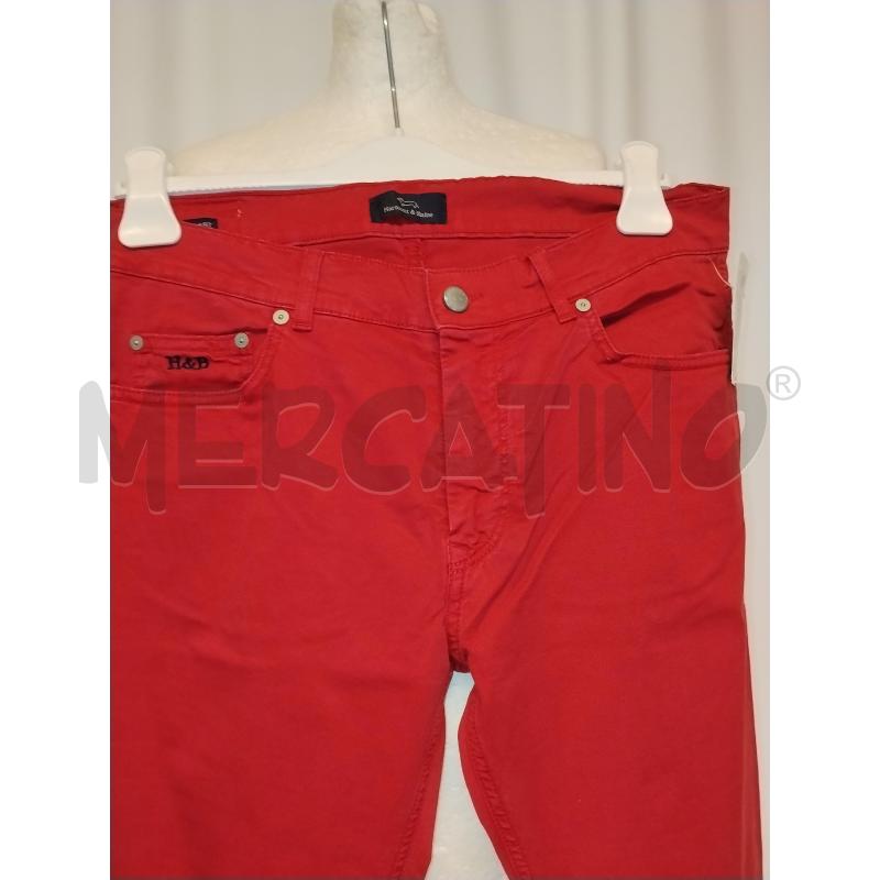 PANTALONE UOMO HARMONT&BLAINE ROSSO | Mercatino dell'Usato Catania stazione centrale 2