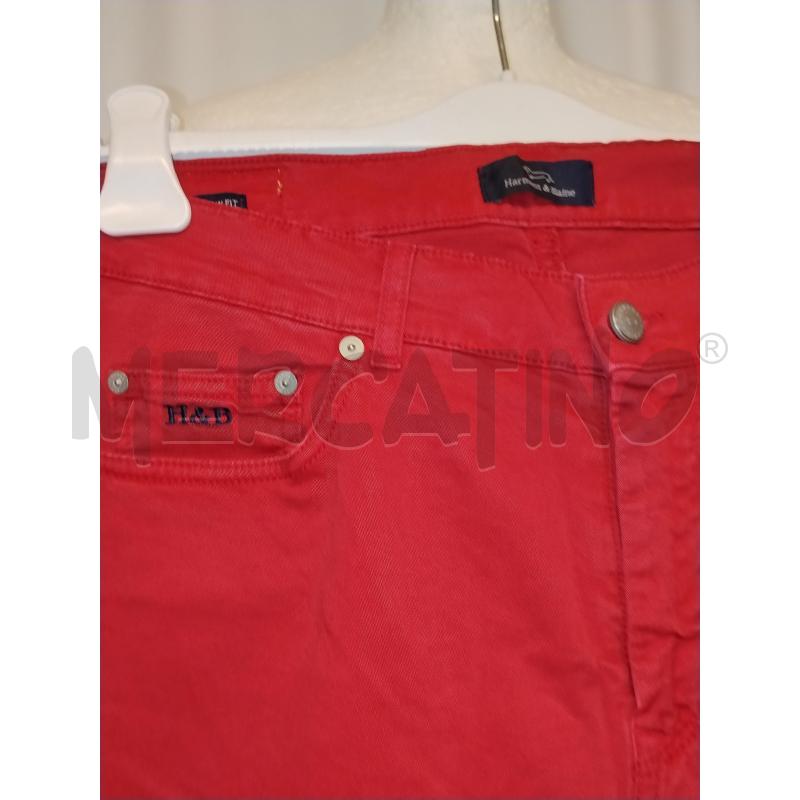 PANTALONE UOMO HARMONT&BLAINE ROSSO | Mercatino dell'Usato Catania stazione centrale 3