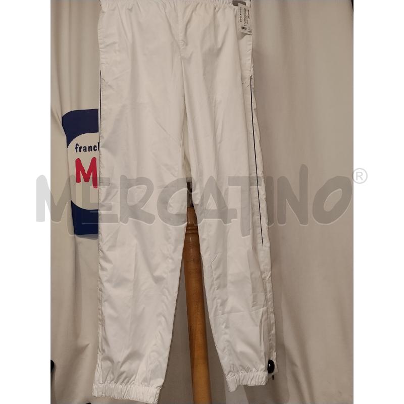 PANTALONE UOMO NIKE BIANCO BORDO NERO | Mercatino dell'Usato Catania stazione centrale 1