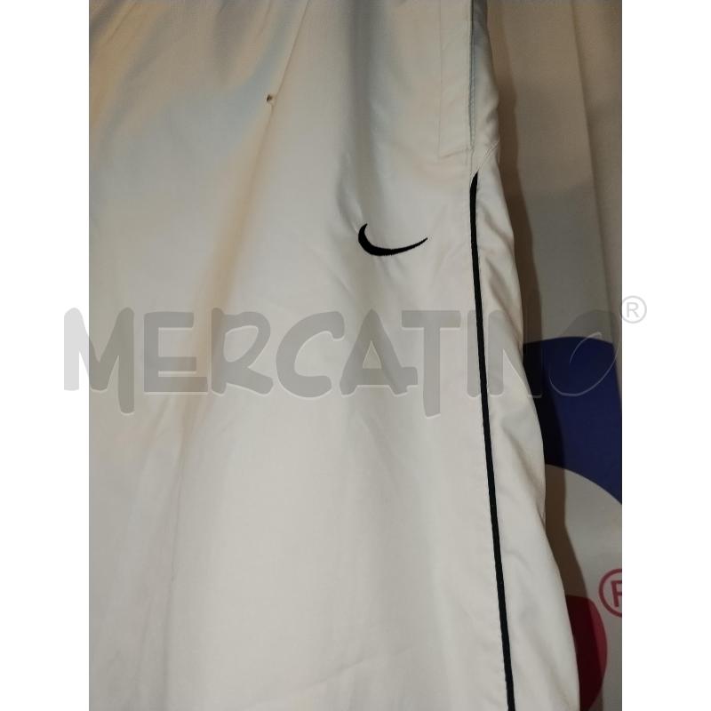 PANTALONE UOMO NIKE BIANCO BORDO NERO | Mercatino dell'Usato Catania stazione centrale 3
