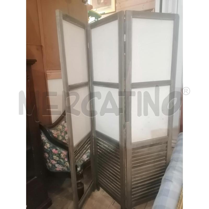 PARAVENTO  LEGNO | Mercatino dell'Usato Catania stazione centrale 3