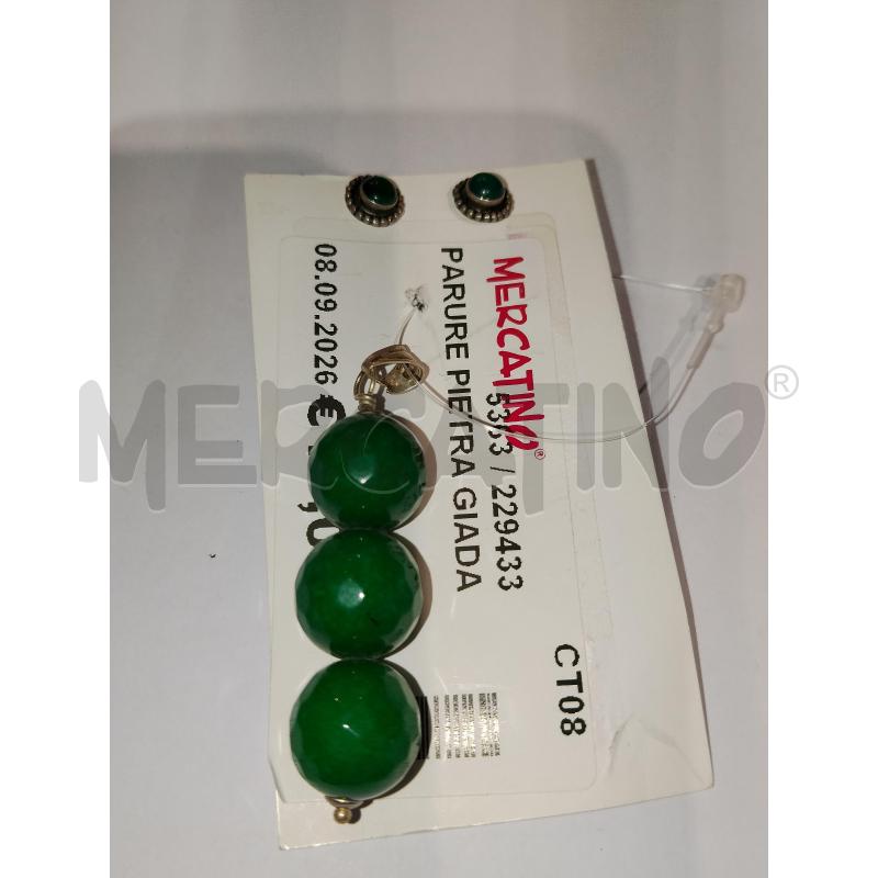PARURE PIETRA GIADA  | Mercatino dell'Usato Catania stazione centrale 2