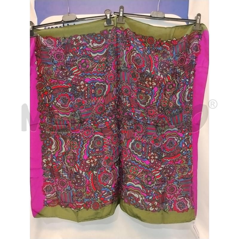 PASHMINA DONNA DONNA  MISSONI  VERDE E FUCSIA  A  FANTASIA  | Mercatino dell'Usato Catania stazione centrale 1