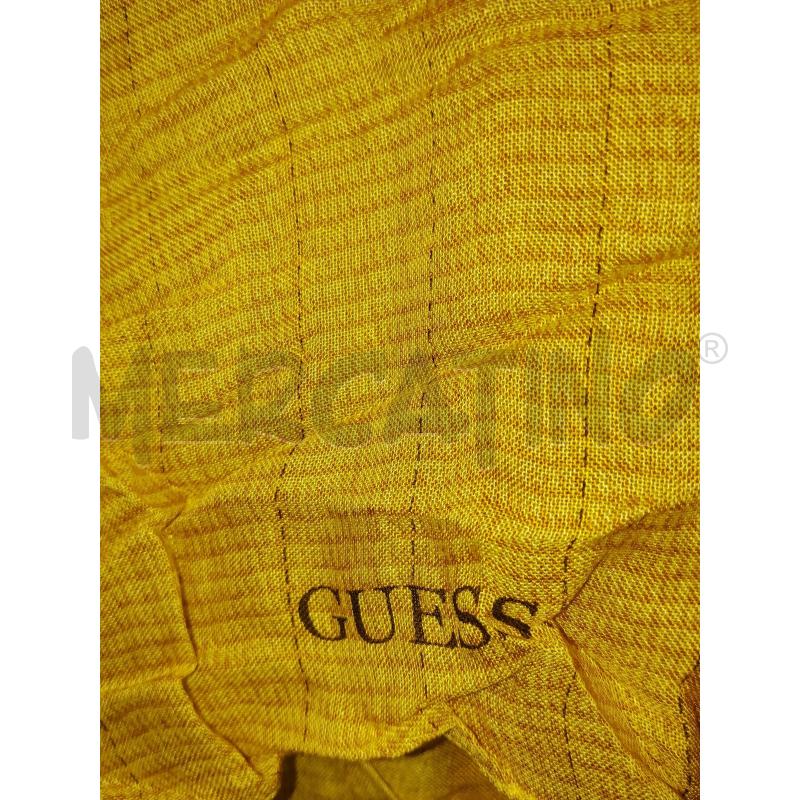 PASHMINA DONNA GUESS GIALLA  | Mercatino dell'Usato Catania stazione centrale 2