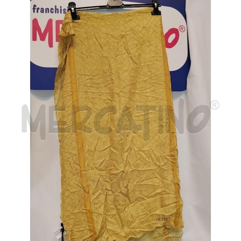PASHMINA DONNA GUESS GIALLA  | Mercatino dell'Usato Catania stazione centrale 3