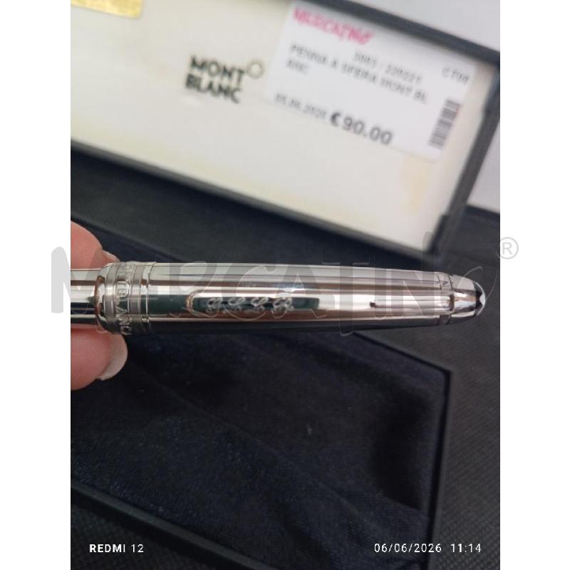 PENNA A SFERA MONT BLANC | Mercatino dell'Usato Catania stazione centrale 3
