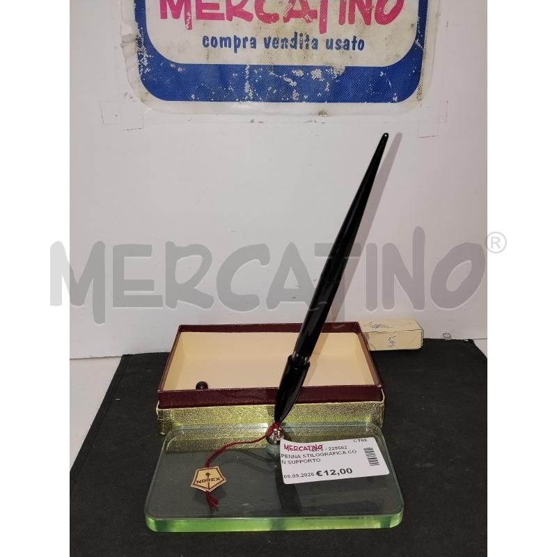 PENNA STILOGRAFICA CON SUPPORTO | Mercatino dell'Usato Catania stazione centrale 1