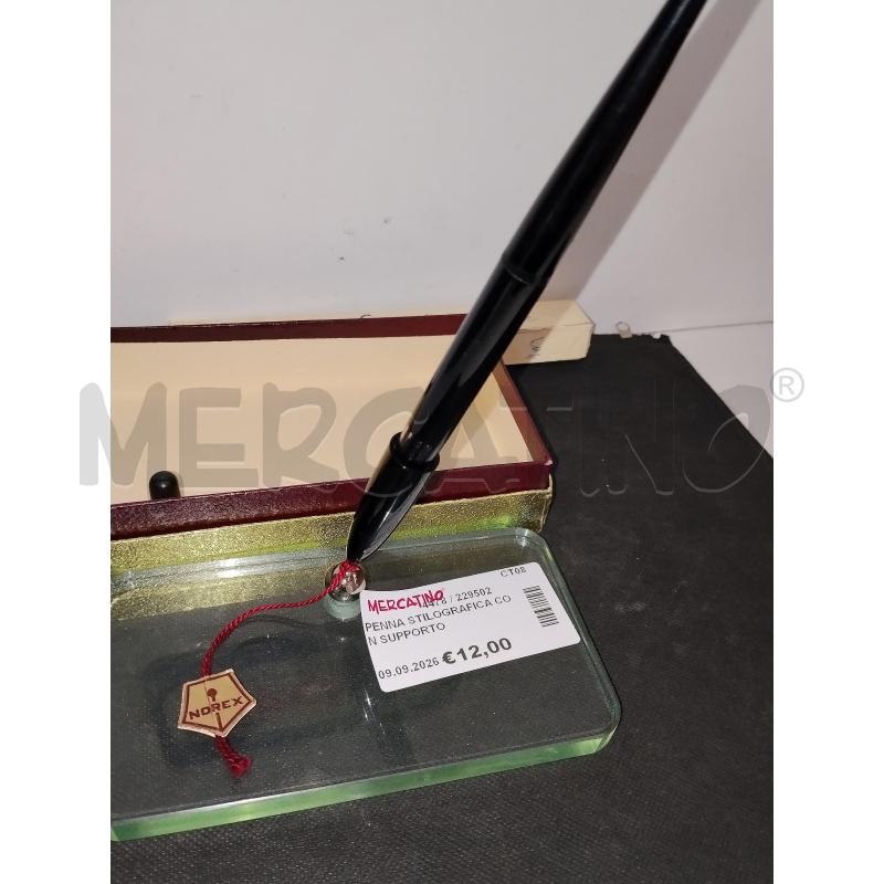 PENNA STILOGRAFICA CON SUPPORTO | Mercatino dell'Usato Catania stazione centrale 2