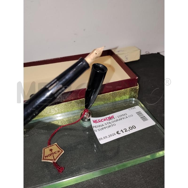 PENNA STILOGRAFICA CON SUPPORTO | Mercatino dell'Usato Catania stazione centrale 3
