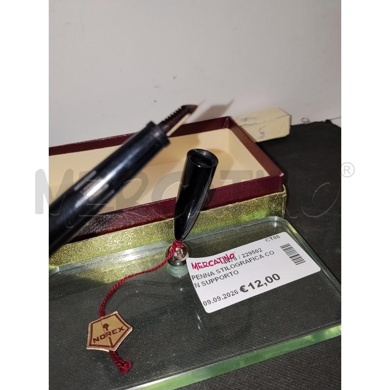 PENNA STILOGRAFICA CON SUPPORTO | Mercatino dell'Usato Catania stazione centrale 4