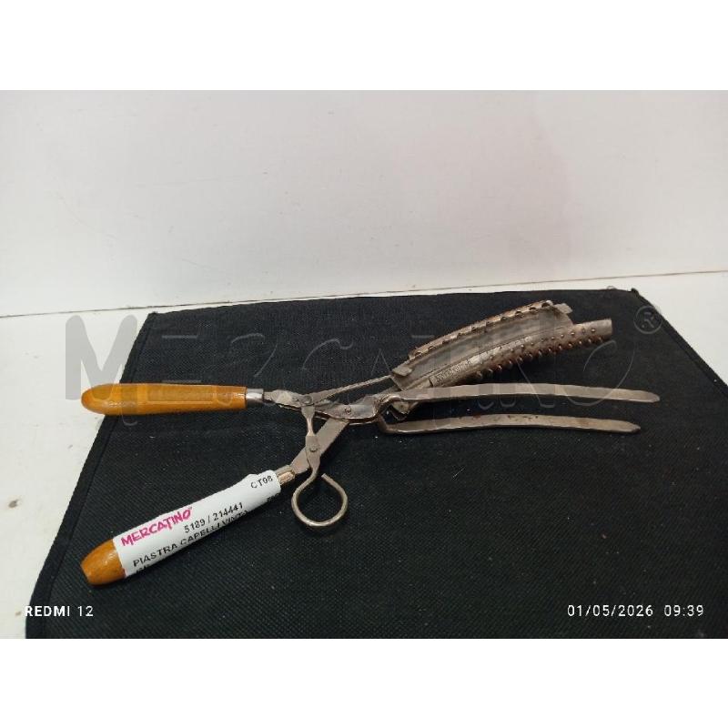 PIASTRA CAPELLI VINTAGE  | Mercatino dell'Usato Catania stazione centrale 1