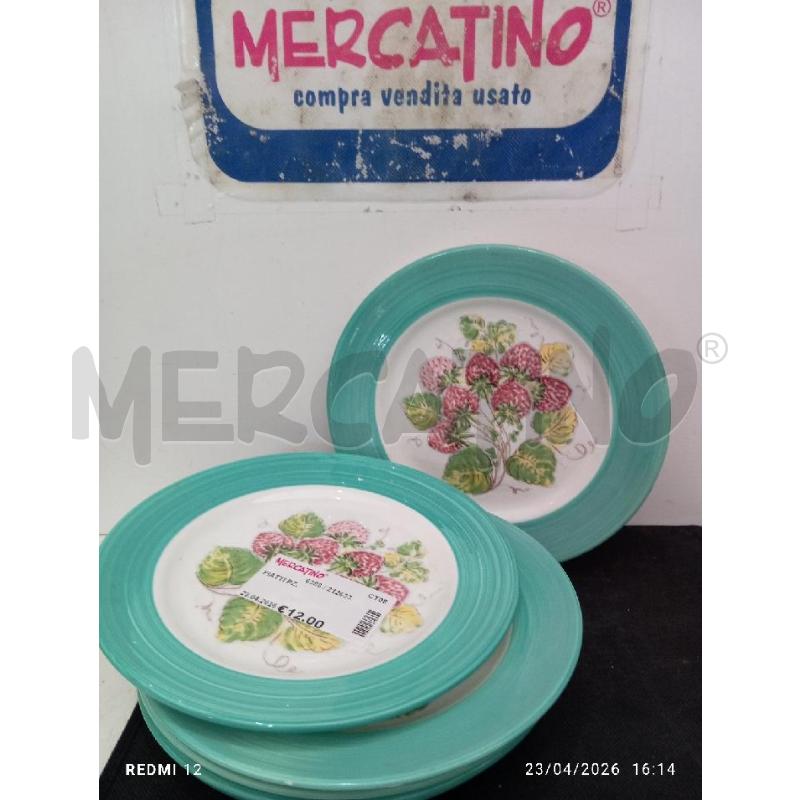 PIATTI PZ.  | Mercatino dell'Usato Catania stazione centrale 1