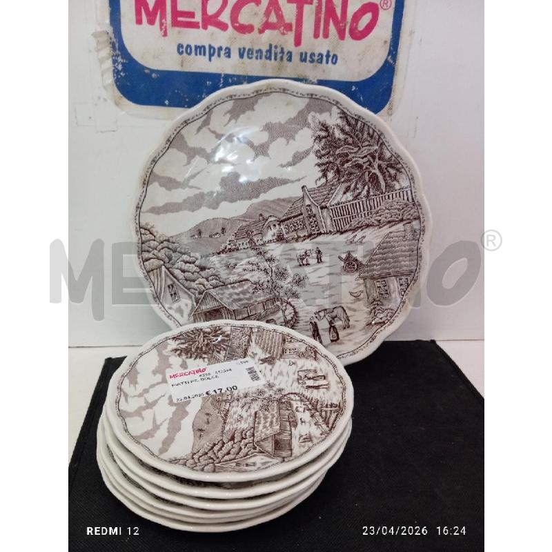 PIATTI PZ. DOLCE  | Mercatino dell'Usato Catania stazione centrale 1