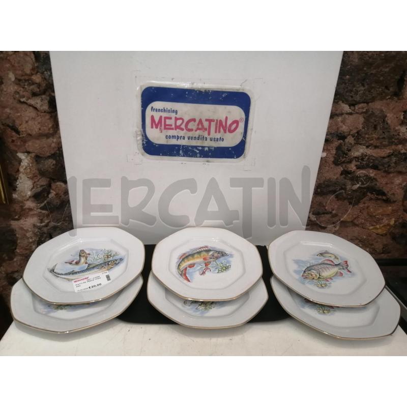PIATTI PZ. PESCE TOGNANA | Mercatino dell'Usato Catania stazione centrale 1