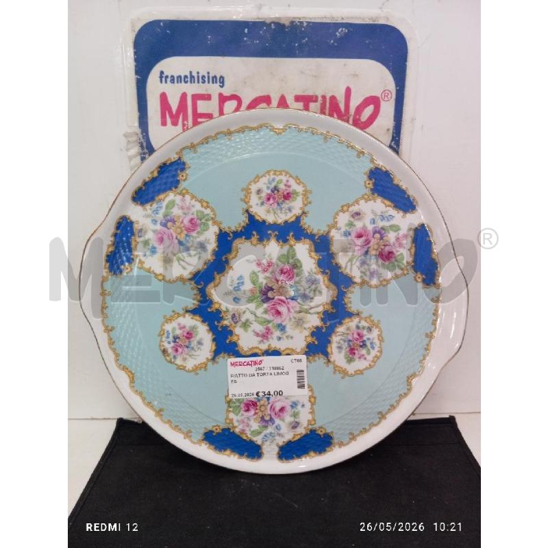 PIATTO DA TORTA LIMOGES | Mercatino dell'Usato Catania stazione centrale 1