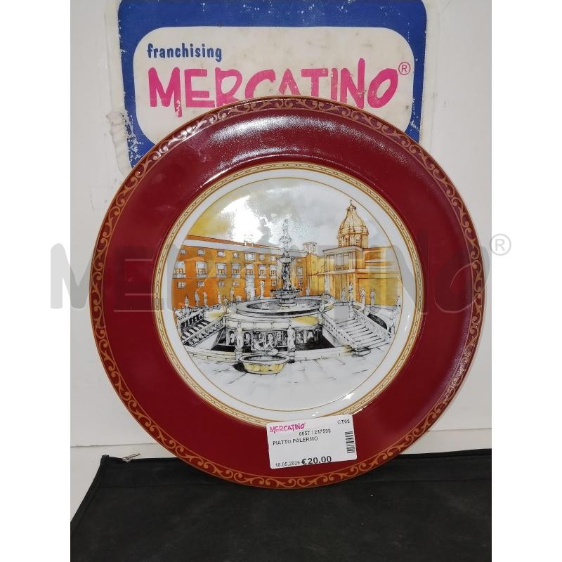 PIATTO PALERMO | Mercatino dell'Usato Catania stazione centrale 1