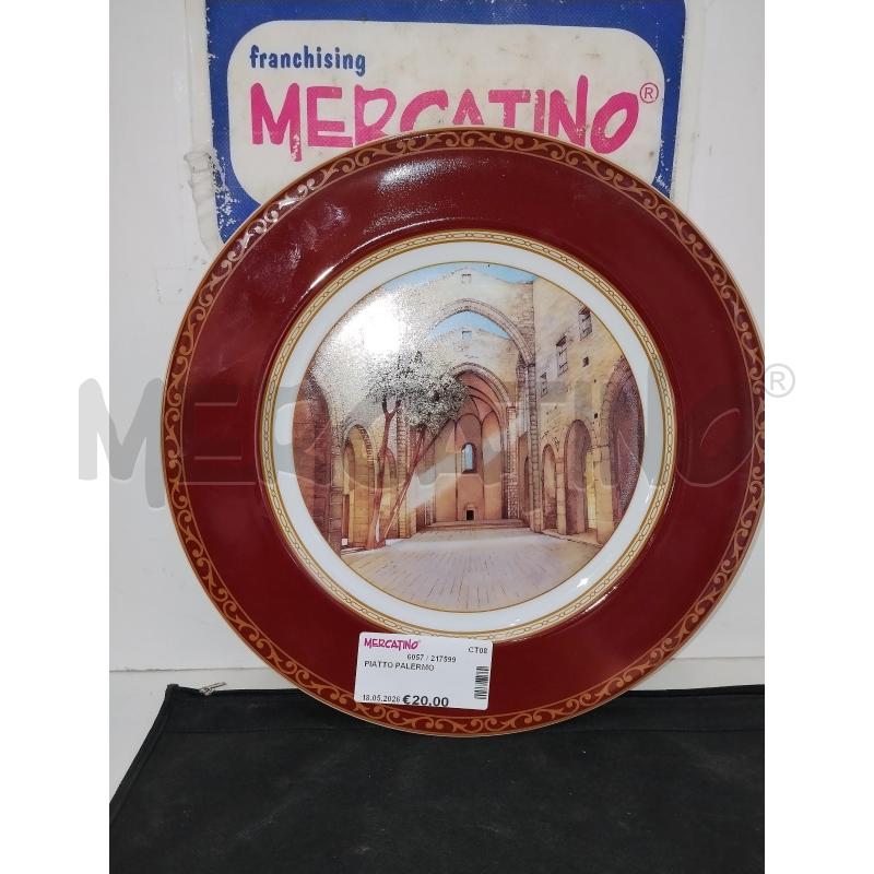 PIATTO PALERMO | Mercatino dell'Usato Catania stazione centrale 1