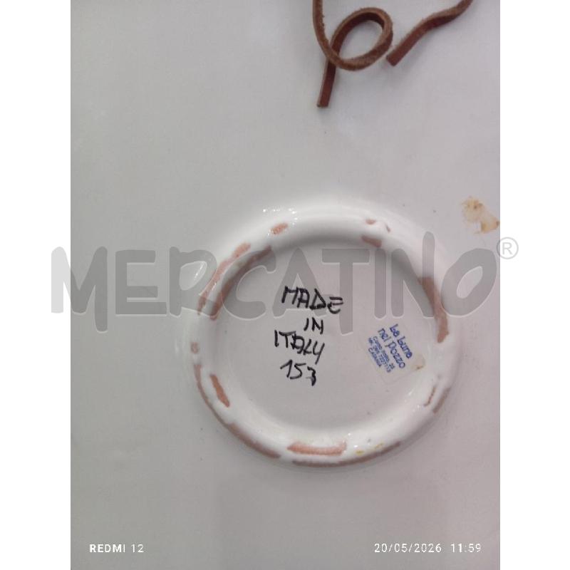 PIATTO  CERAMICA NINO PARRUCCA | Mercatino dell'Usato Catania stazione centrale 4