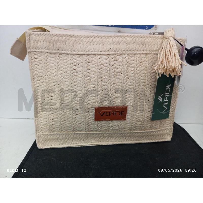 POCHETTE  IN PAGLIA  VERDE | Mercatino dell'Usato Catania stazione centrale 2