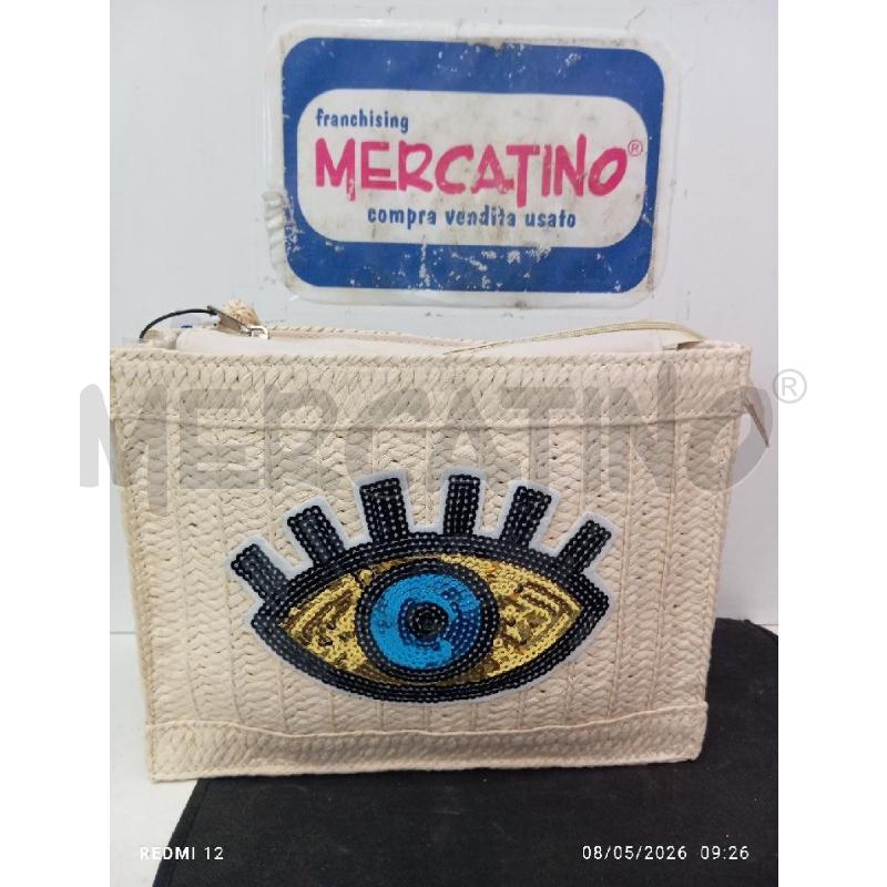 POCHETTE  IN PAGLIA  VERDE | Mercatino dell'Usato Catania stazione centrale 3