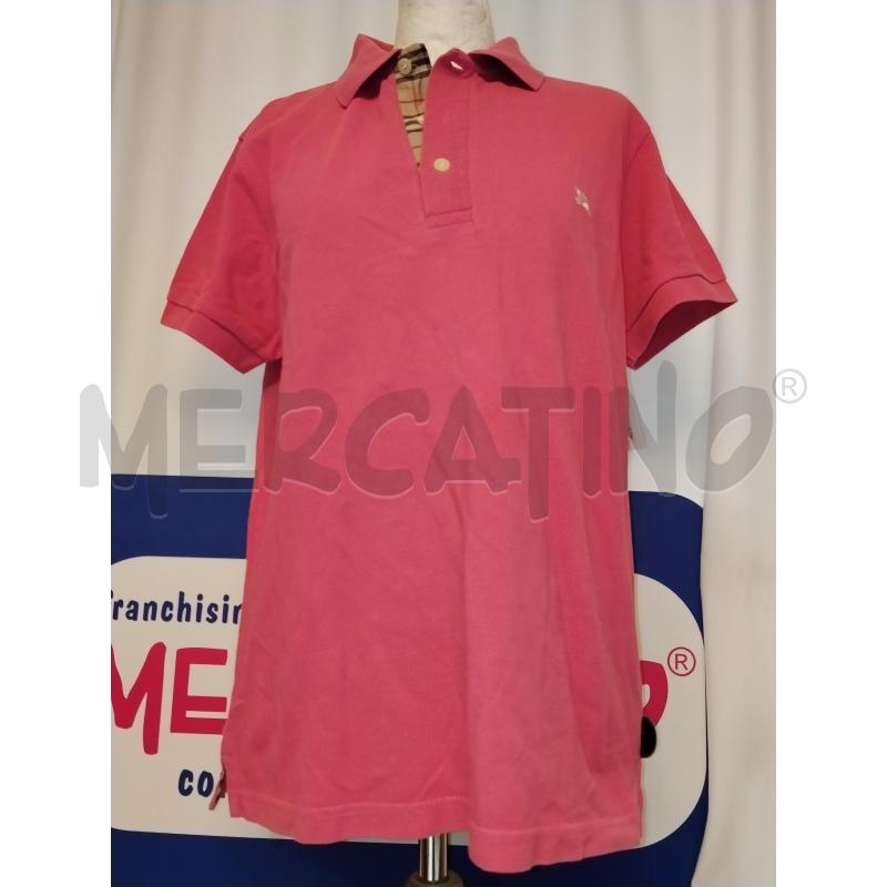 POLO DONNA BURBERRY FUCSIA | Mercatino dell'Usato Catania stazione centrale 1