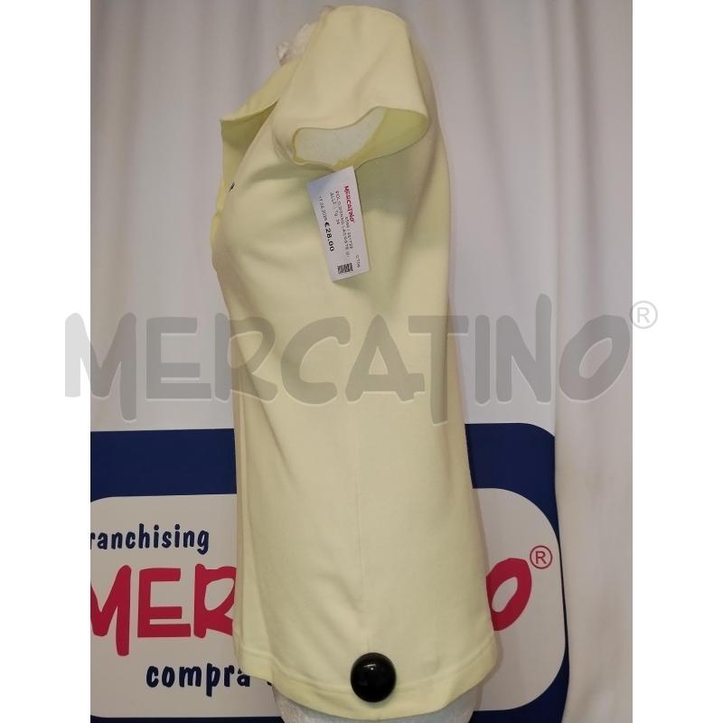 POLO DONNA LACOSTE GIALLA  | Mercatino dell'Usato Catania stazione centrale 2
