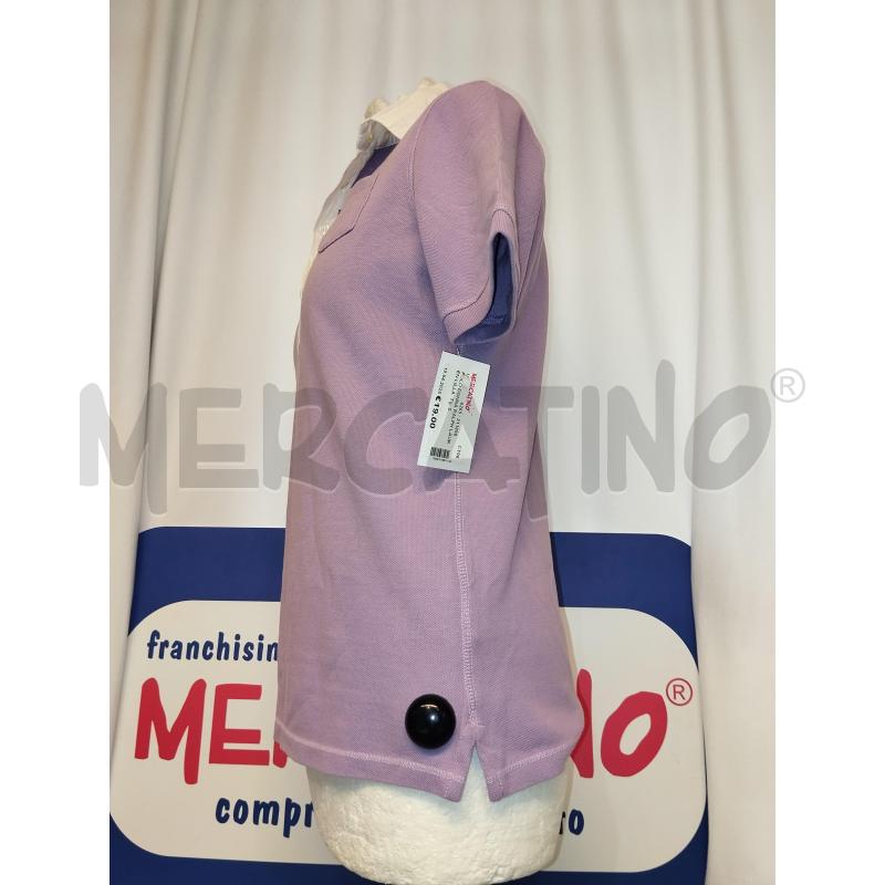 POLO DONNA RALPH LAUREN LILLA | Mercatino dell'Usato Catania stazione centrale 2
