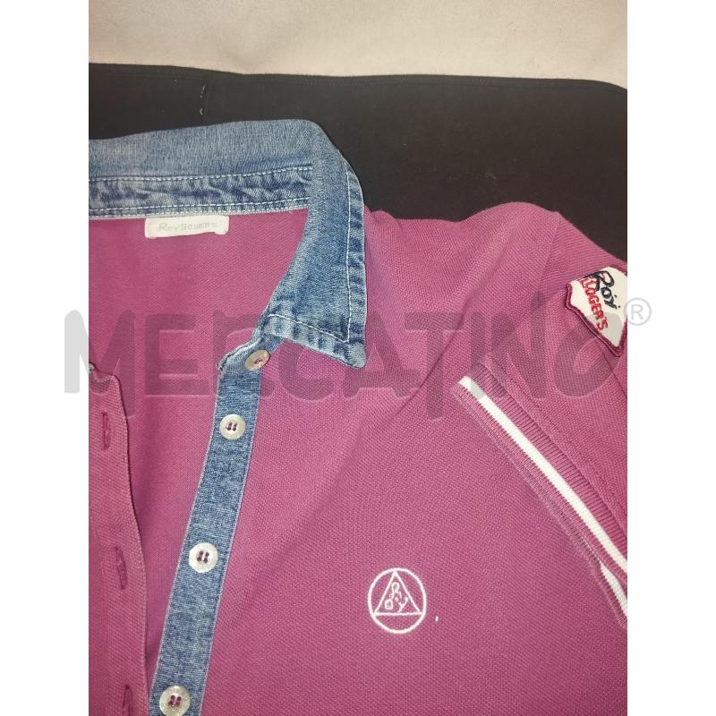 POLO DONNA ROY ROGERS VIOLA | Mercatino dell'Usato Catania stazione centrale 4