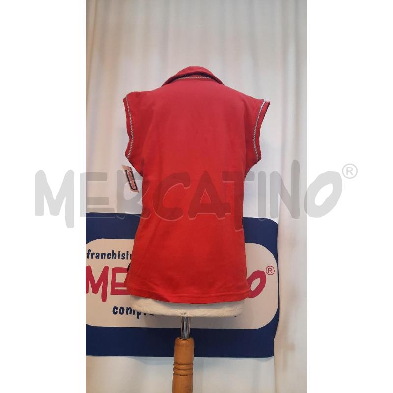 POLO DONNA TOMMY HILFIGER ROSSA  | Mercatino dell'Usato Catania stazione centrale 3