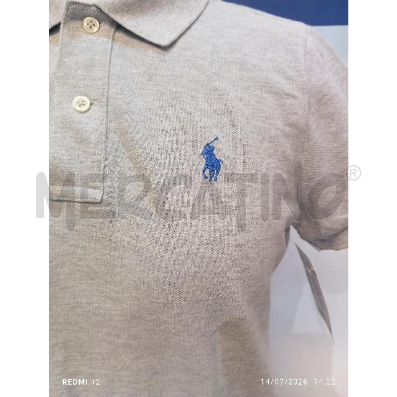 POLO DONNA  RALPH LAUREN GRIGIA  | Mercatino dell'Usato Catania stazione centrale 2