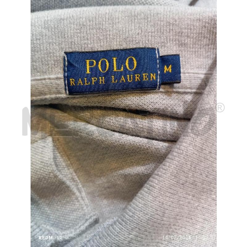 POLO DONNA  RALPH LAUREN GRIGIA  | Mercatino dell'Usato Catania stazione centrale 4
