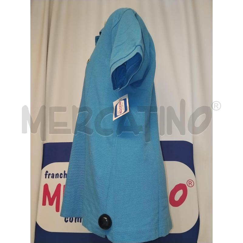 POLO UOMO LACOSTE AZZURRA  | Mercatino dell'Usato Catania stazione centrale 2