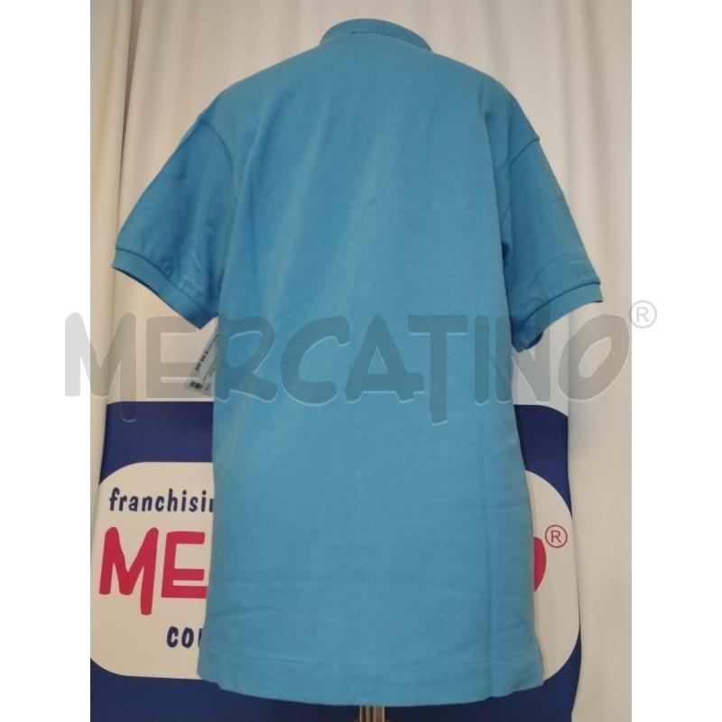 POLO UOMO LACOSTE AZZURRA  | Mercatino dell'Usato Catania stazione centrale 3