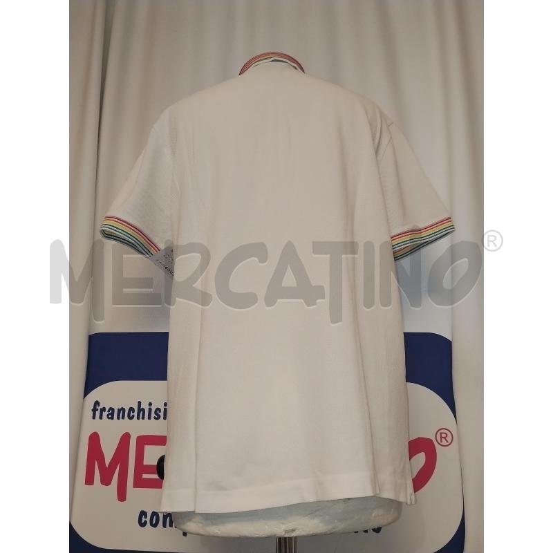 POLO UOMO LACOSTE BIANCA  | Mercatino dell'Usato Catania stazione centrale 3