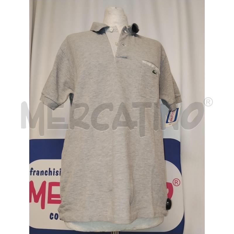 POLO UOMO LACOSTE GRIGIA  | Mercatino dell'Usato Catania stazione centrale 1