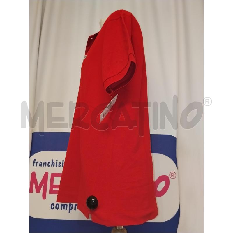 POLO UOMO LACOSTE ROSSA  | Mercatino dell'Usato Catania stazione centrale 2