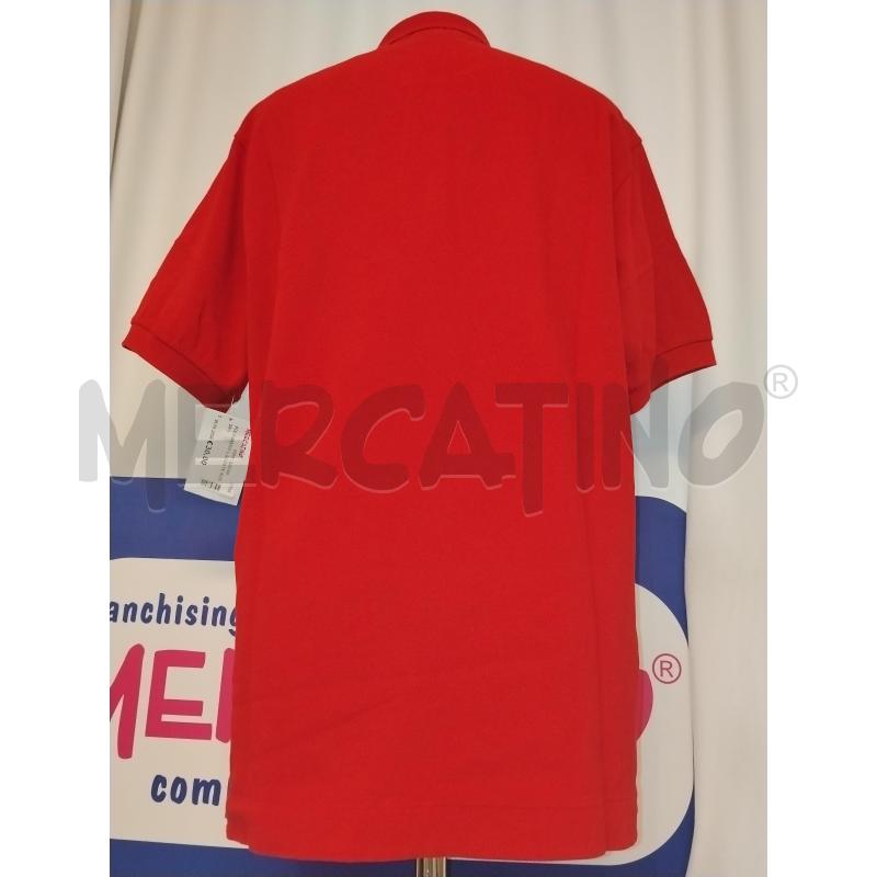 POLO UOMO LACOSTE ROSSA  | Mercatino dell'Usato Catania stazione centrale 3